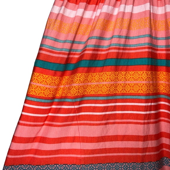 Athleta Byzantine Striped Maxi Dress in Watermelon size small - Picture 6 of 13